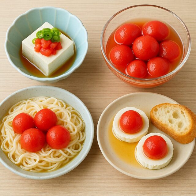 トマト酢漬けをもっと楽しむ！アレンジと応用レシピ