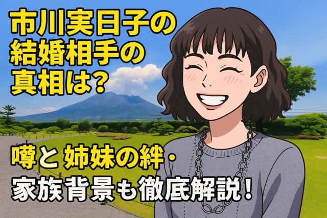 市川実日子の結婚相手の真相は？噂と姉妹の絆・家族背景も徹底解説！