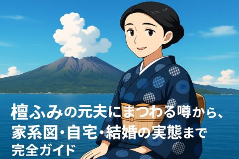檀ふみの元夫の噂から家系図・自宅・結婚の実態まで全網羅ガイド