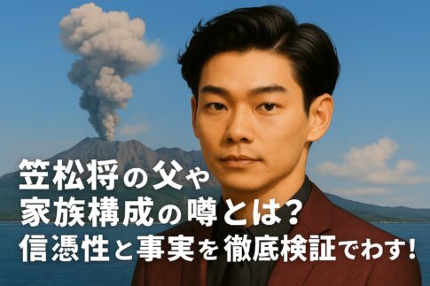 タイトル名）笠松将の父や家族構成の噂とは？ 　　　　　　信憑性と事実を徹底検証でごわす！