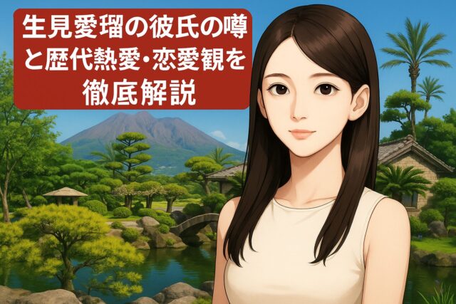 生見愛瑠の彼氏の噂と歴代熱愛・恋愛観を徹底解説