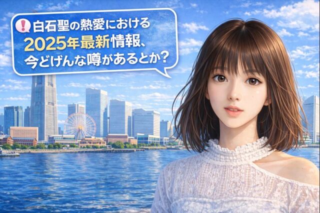 白石聖熱愛の真相!2025最新噂と結婚説を徹底解説まとめ全体像