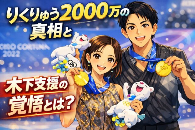 りくりゅう2000万の真相と木下支援の覚悟とは