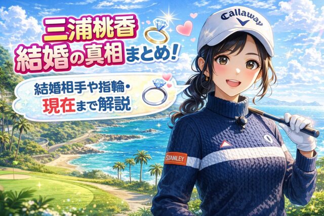 三浦桃香 結婚の真相まとめ!結婚相手や指輪・現在まで解説