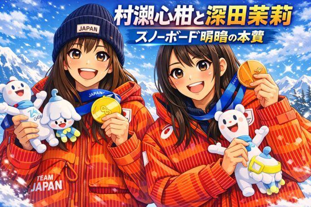 村瀬心椛と深田茉莉 スノーボード明暗の本質