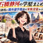 石橋静河の学歴まとめ!出身校と海外留学理由を家族背景から解説
