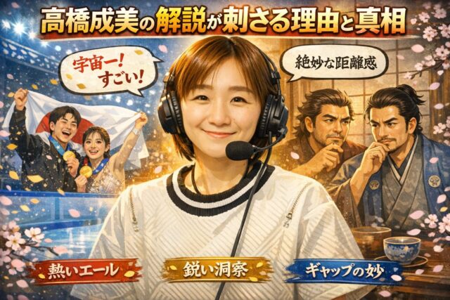 高橋成美の解説が刺さる理由と再評価の真相